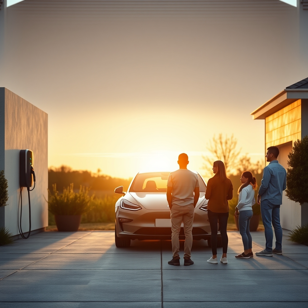 EV charger installation home - Illustration 3