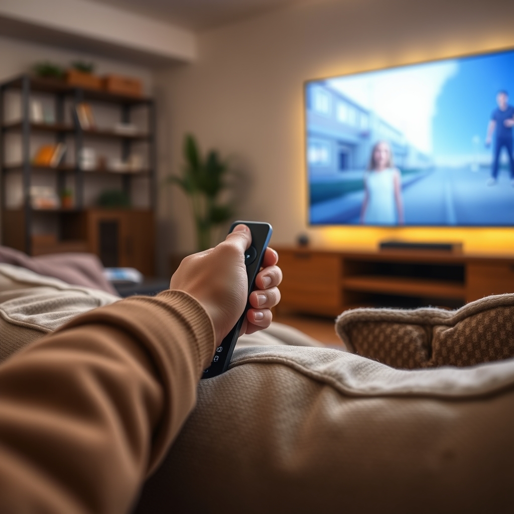 Alexa remote in action