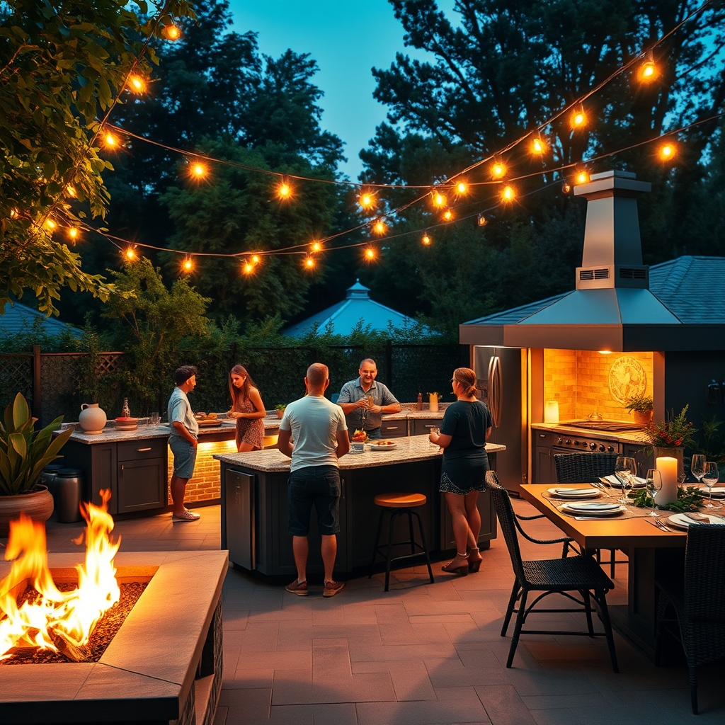 Outdoor kitchen design - Illustration 3