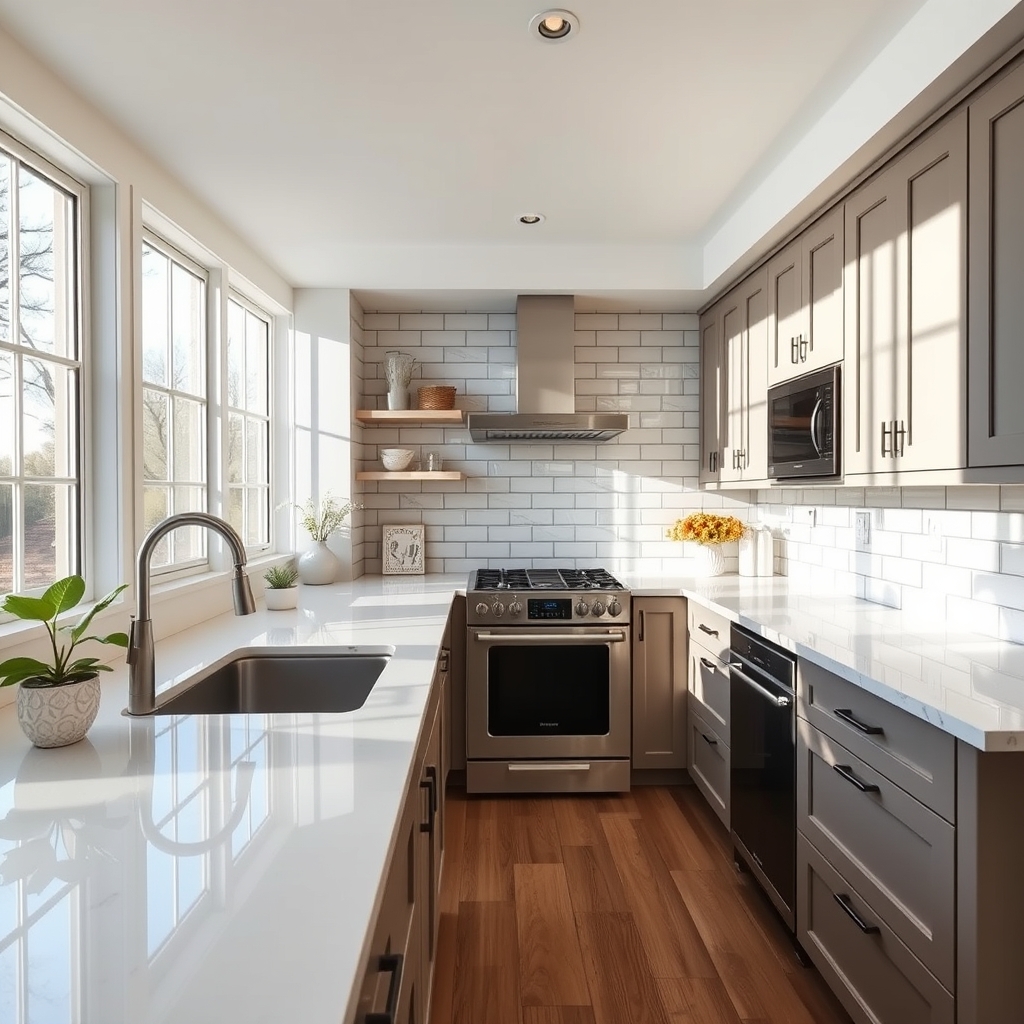 Peel and stick backsplash - Illustration 1