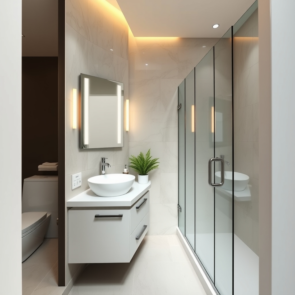 Small bathroom renovation - Illustration 3