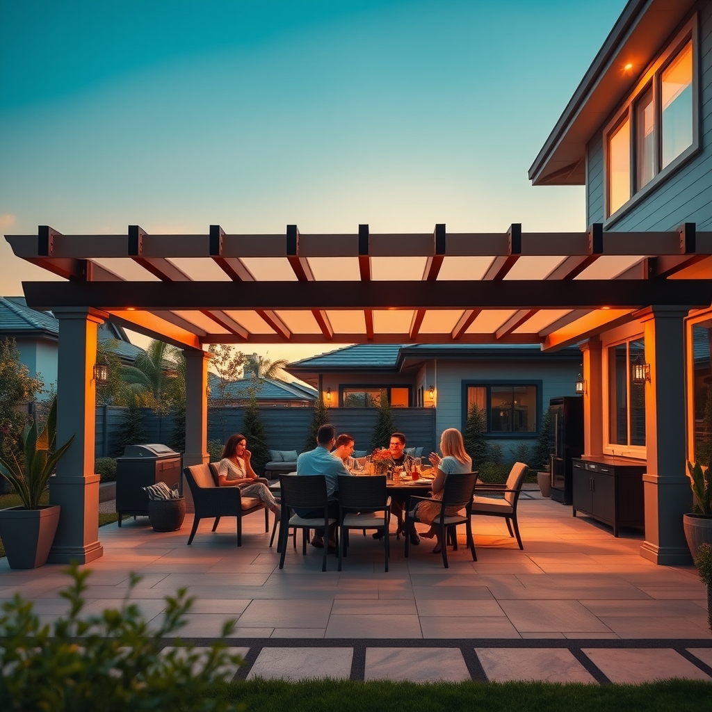 Smart pergola - Illustration 3