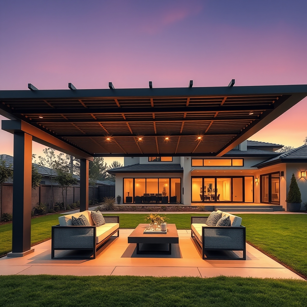 Smart pergola - Illustration 1