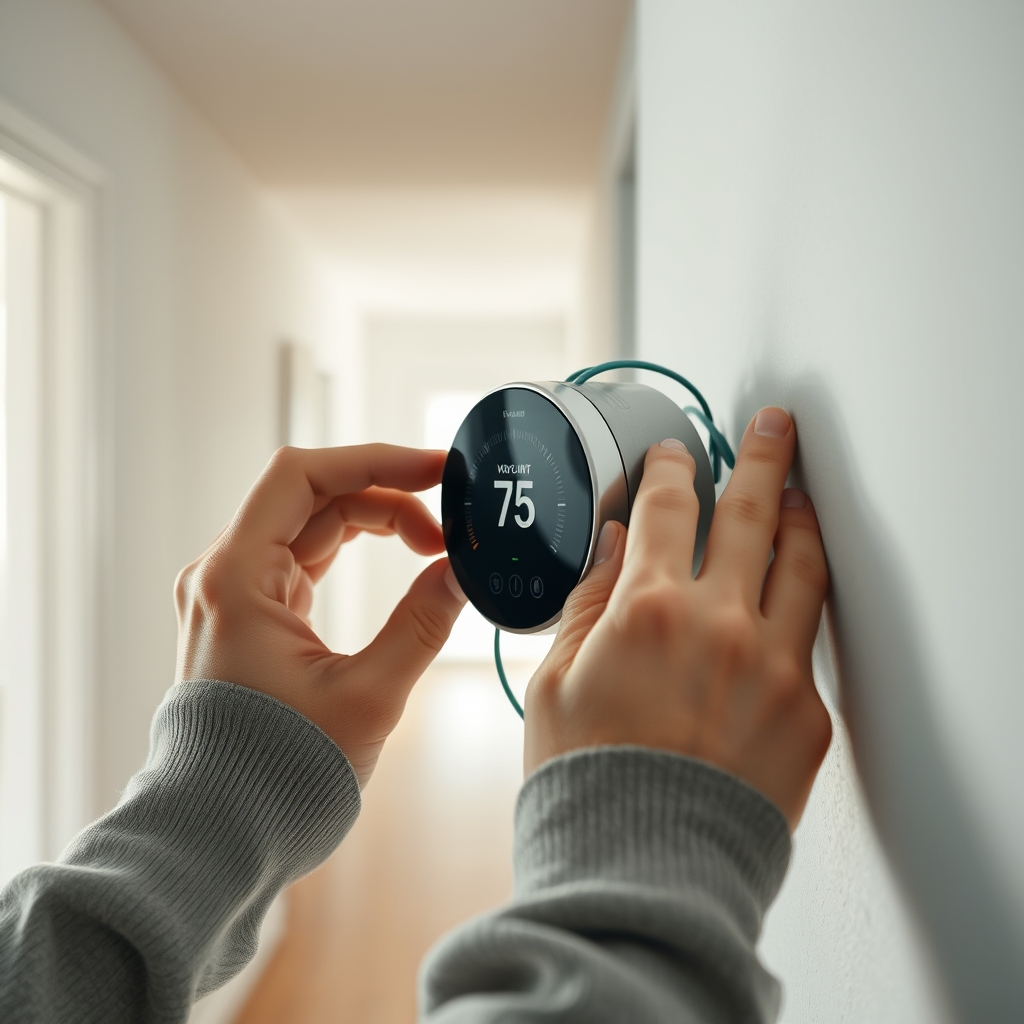 Smart thermostat installation - Illustration 2
