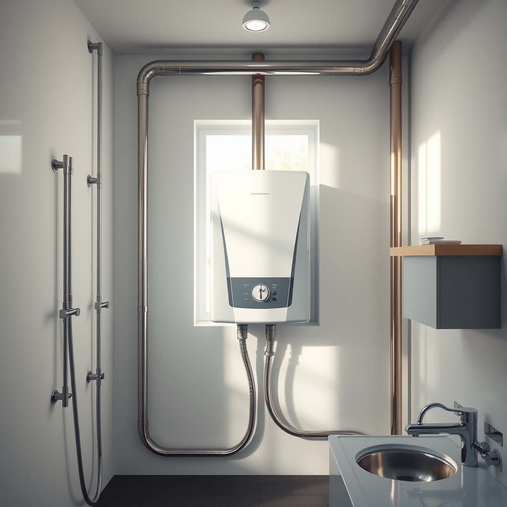 Tankless water heater - Illustration 1