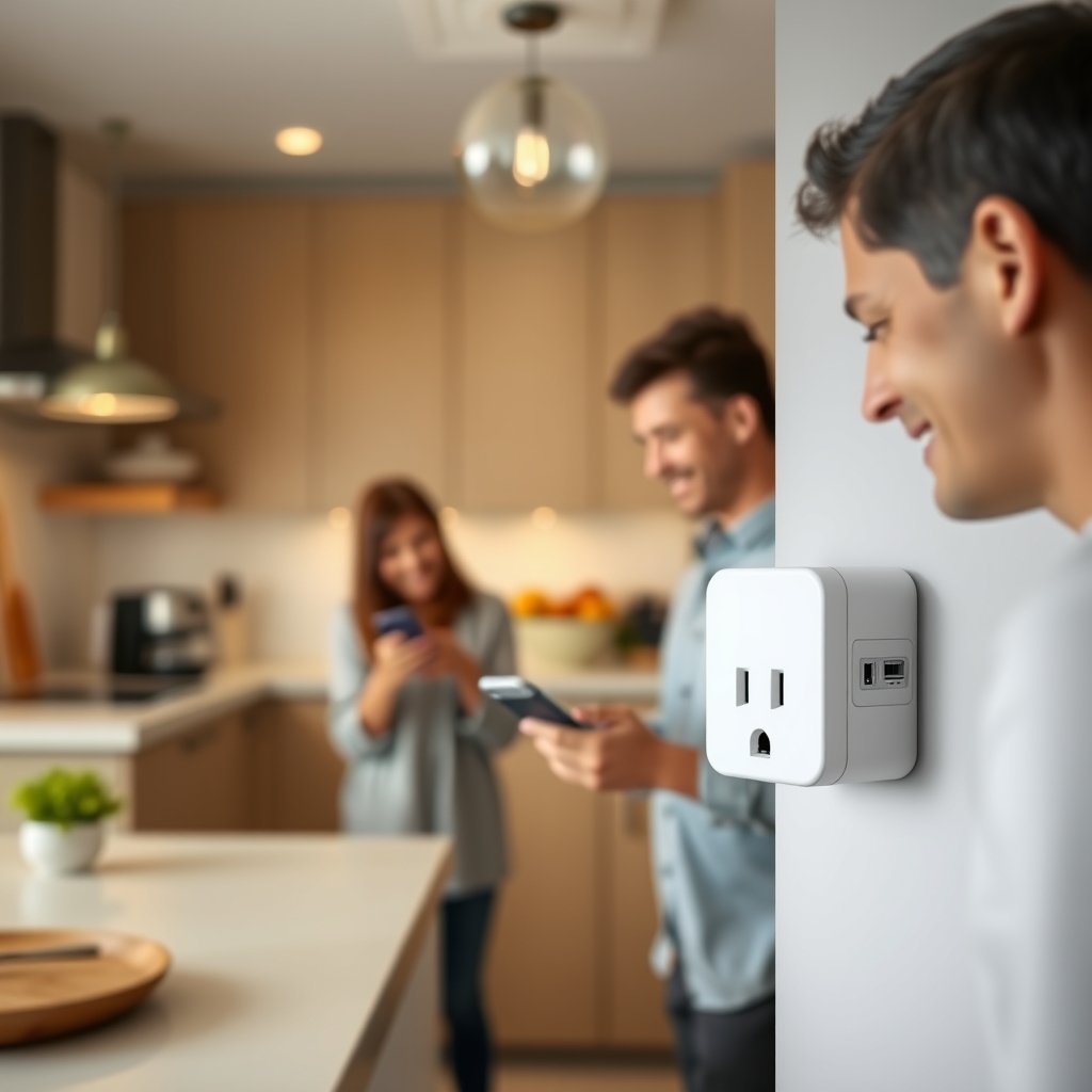 smart plug in action