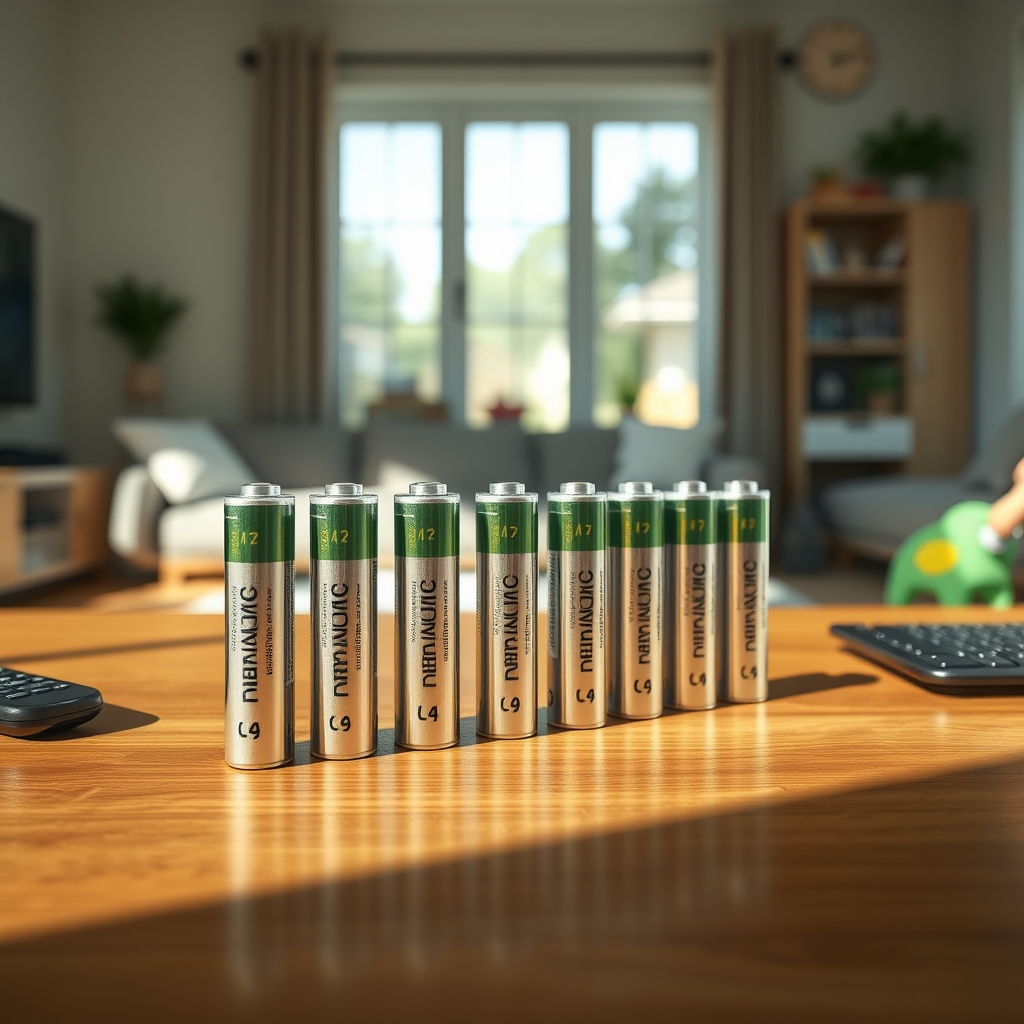 alkaline batteries product view