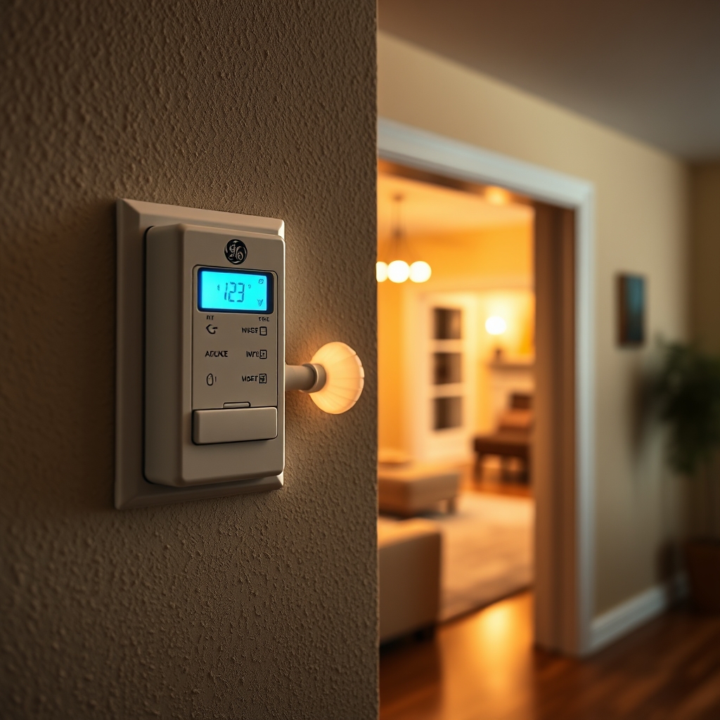 timer switch in action