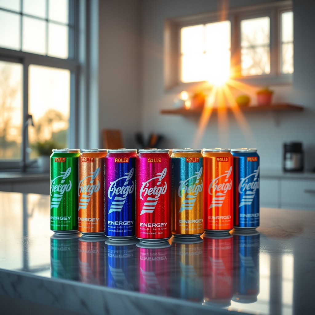 energy drink product view