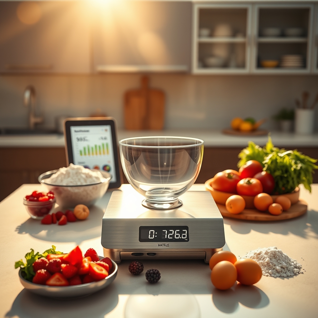 kitchen scale product view