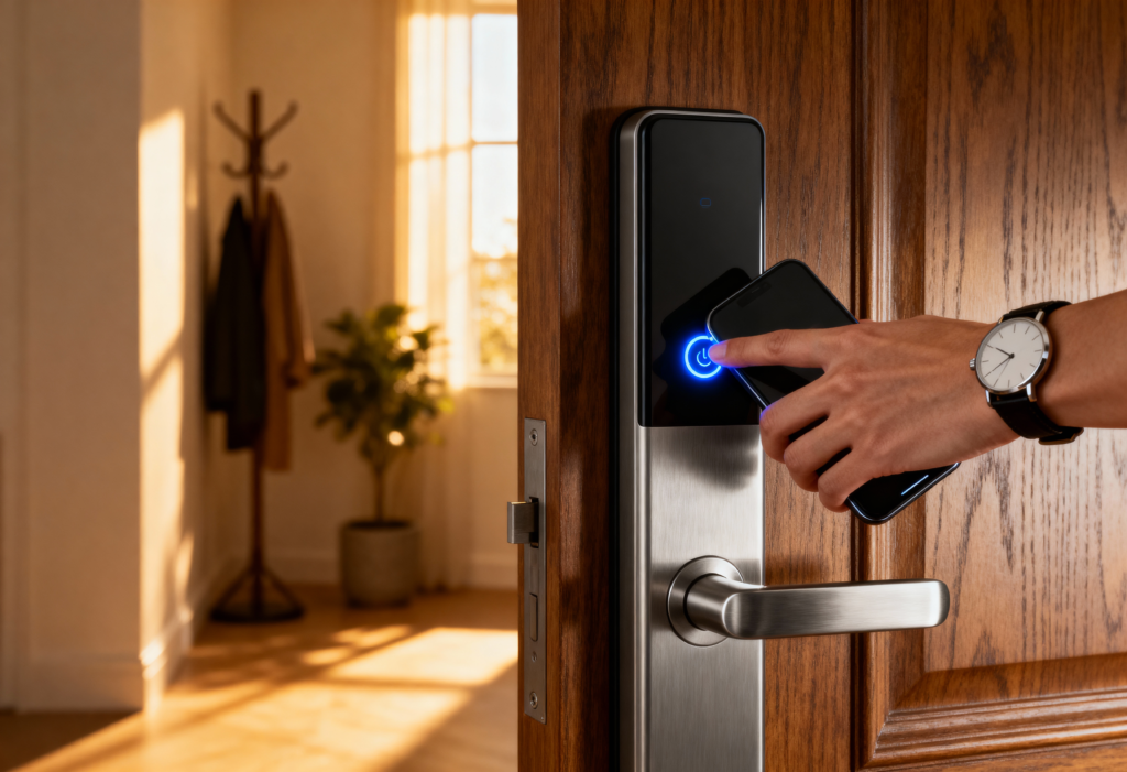 smart home door lock system TheHomeQuality