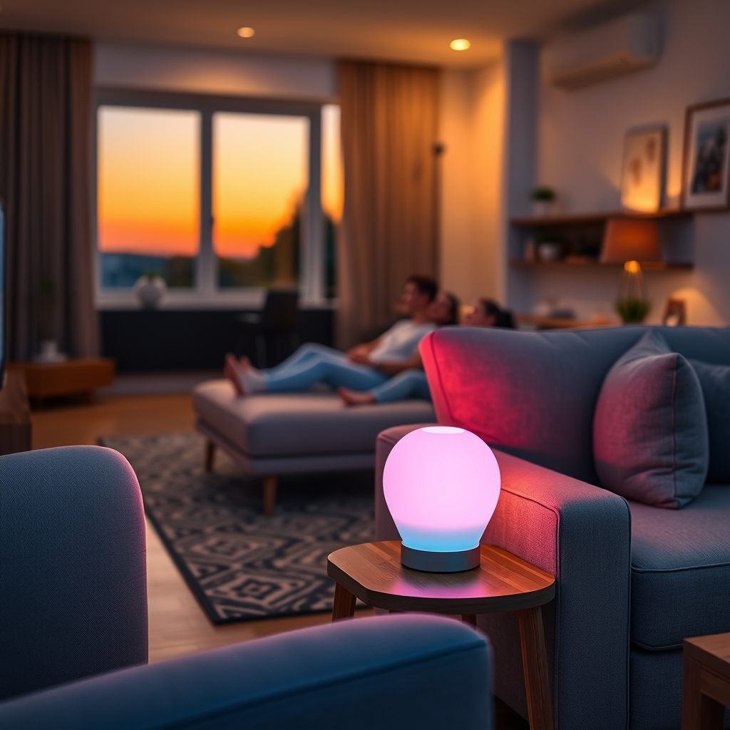 smart lamp product view