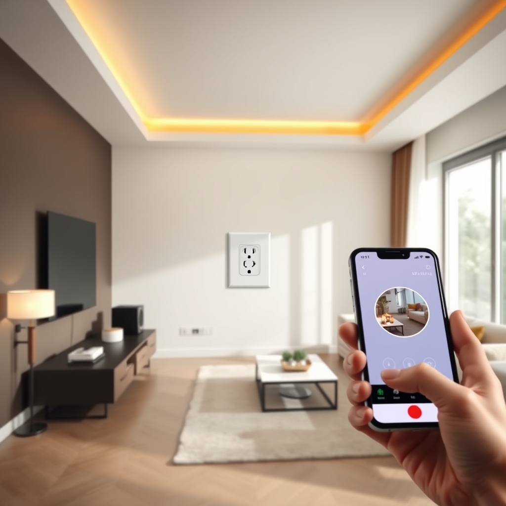 smart outlet product view