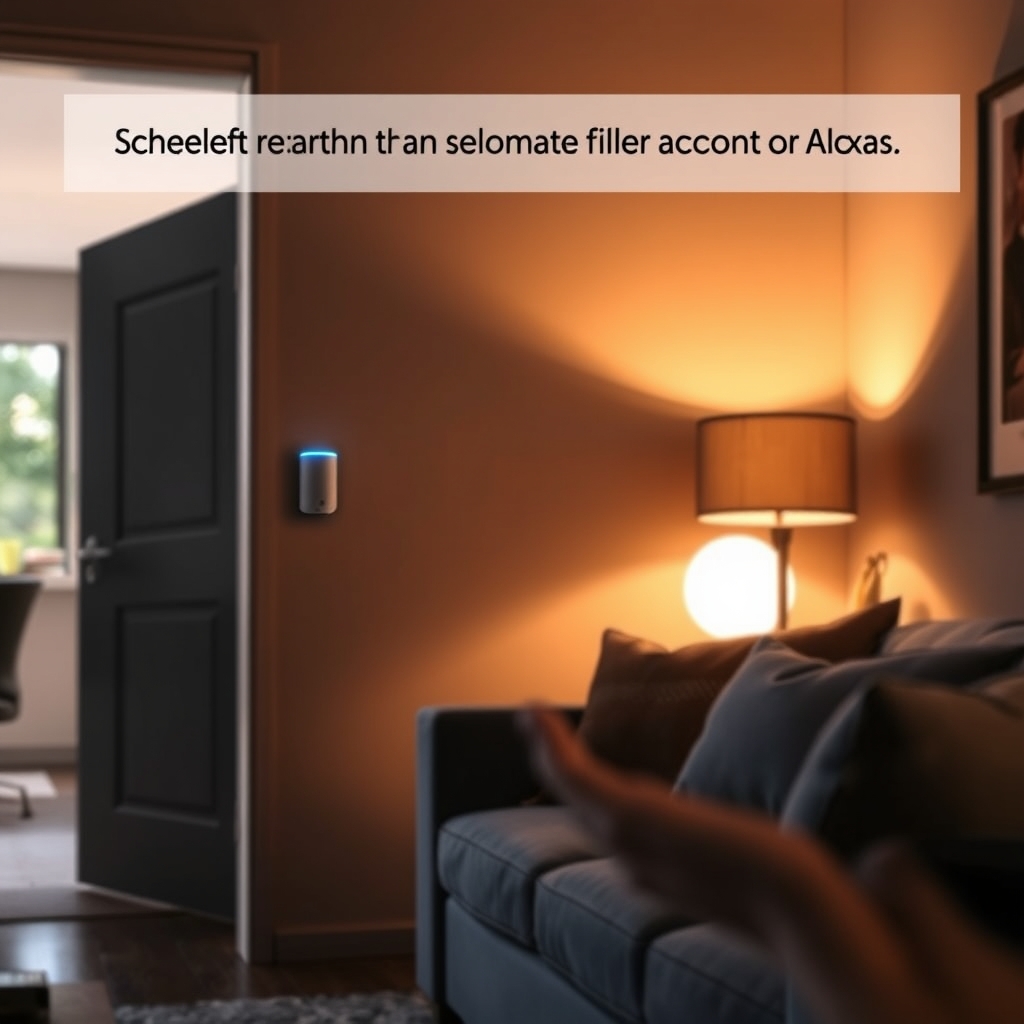 motion sensor in action