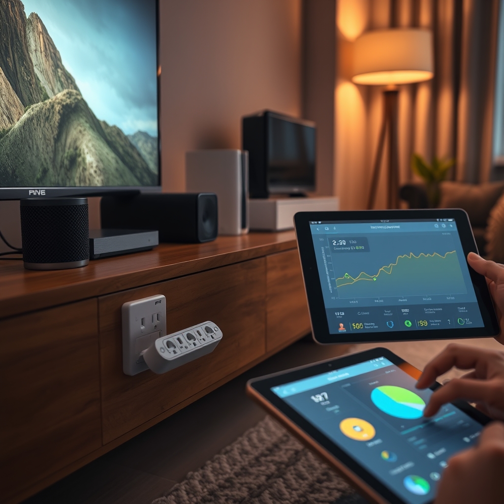smart powerstrip in action