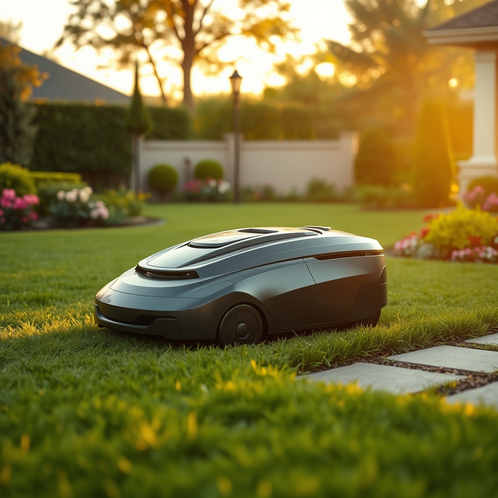 AI robot mower - Illustration 1