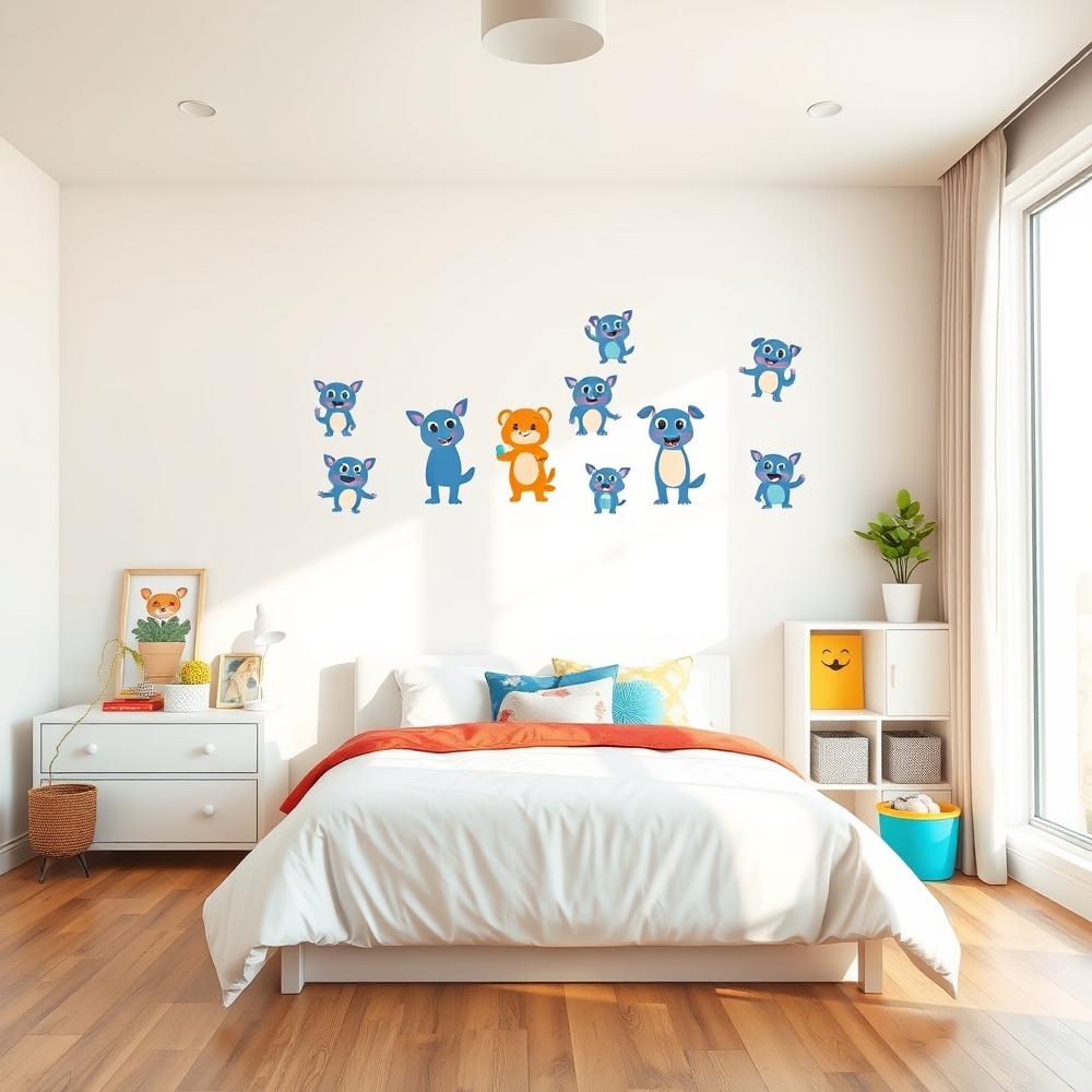 Bluey decals product view