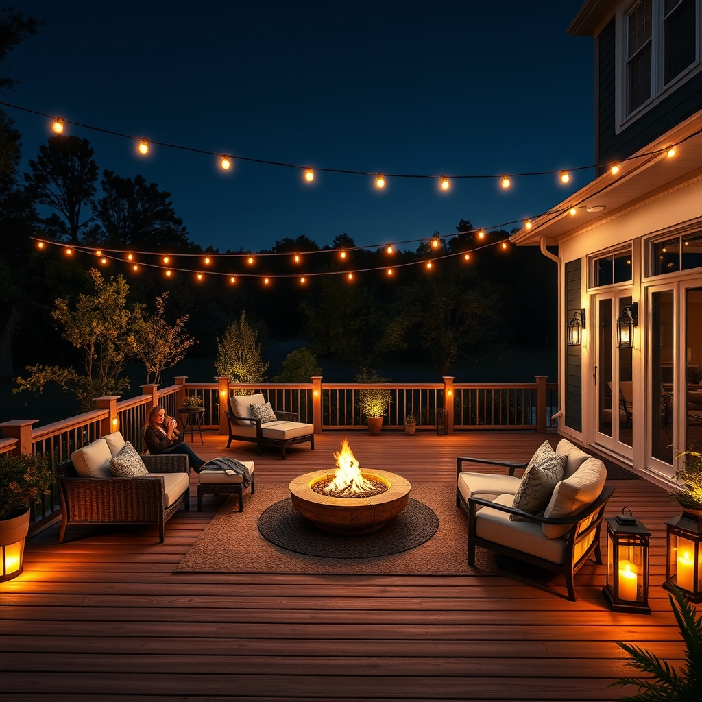 Deck lighting ideas - Illustration 3