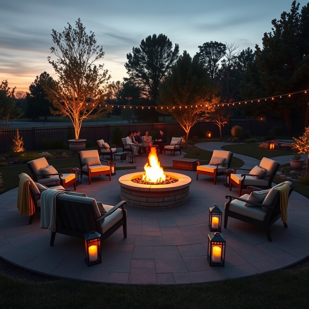 Fire pit patio ideas - Illustration 3