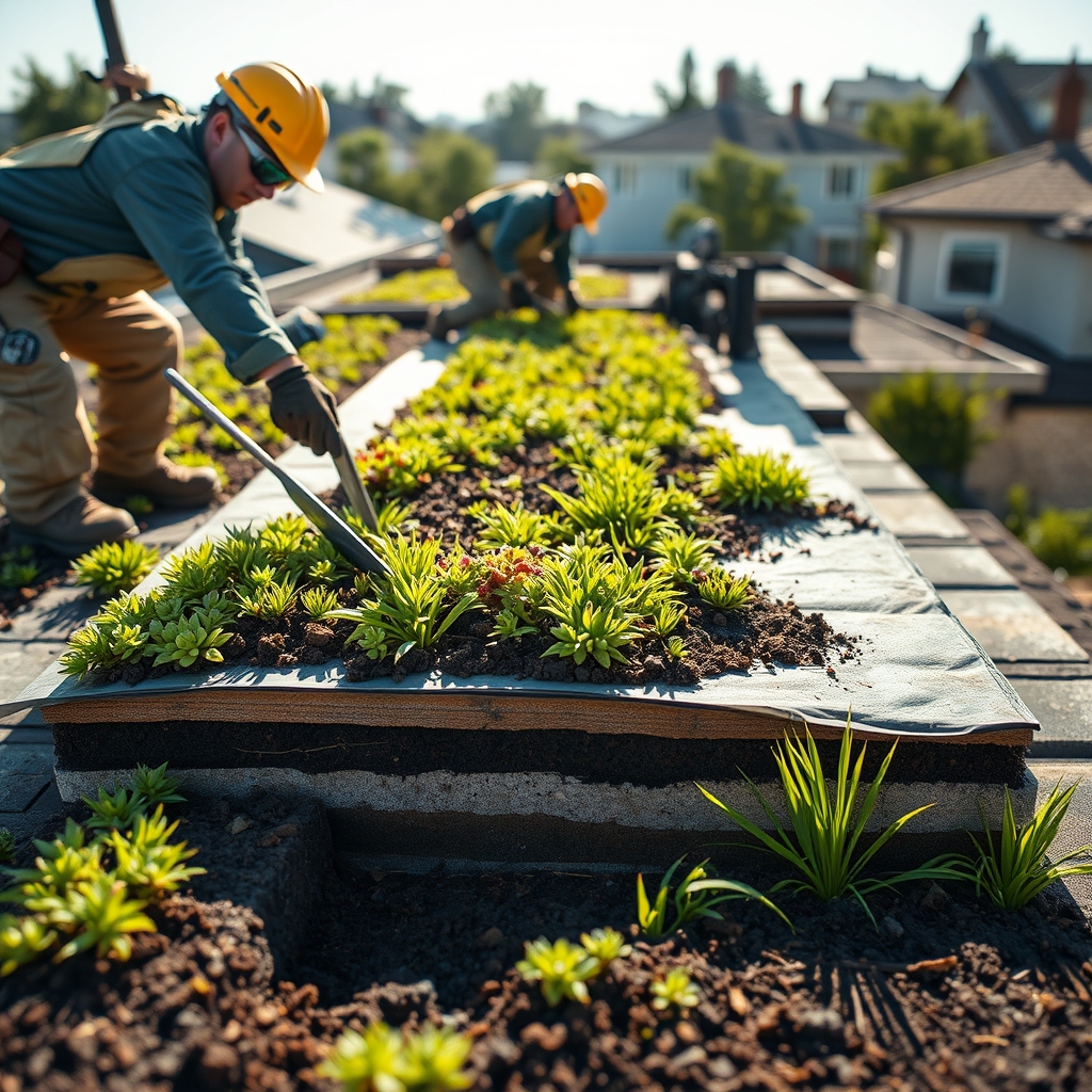 Green roofing systems - Illustration 2
