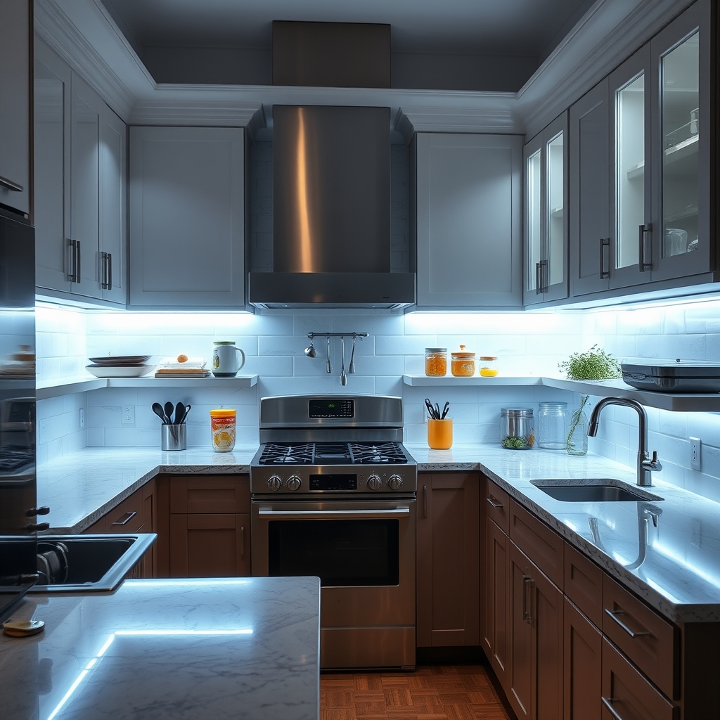 Under cabinet lighting - Illustration 3