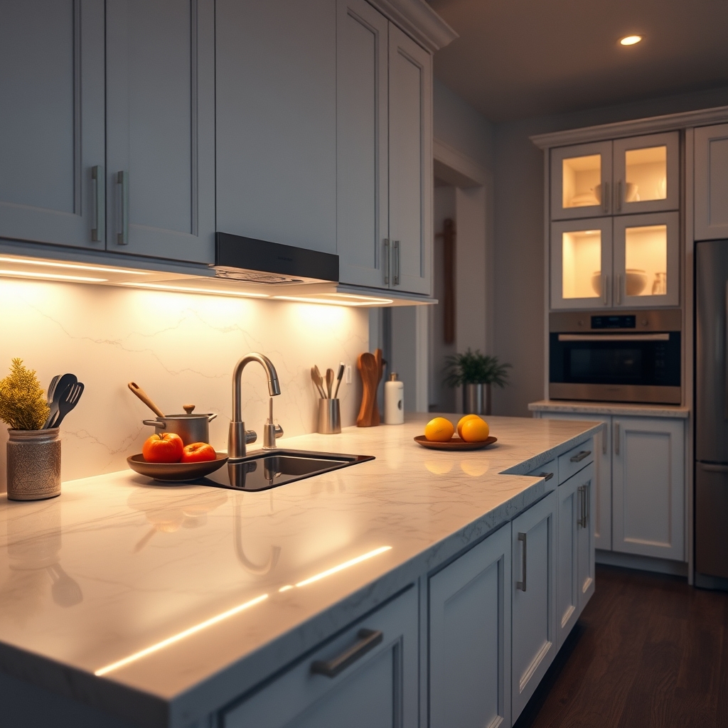 Under cabinet lighting - Illustration 1