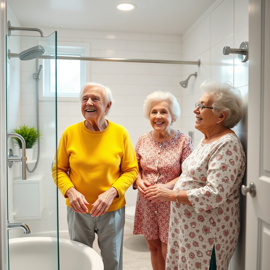 aging in place bathroom remodel - Illustration 3