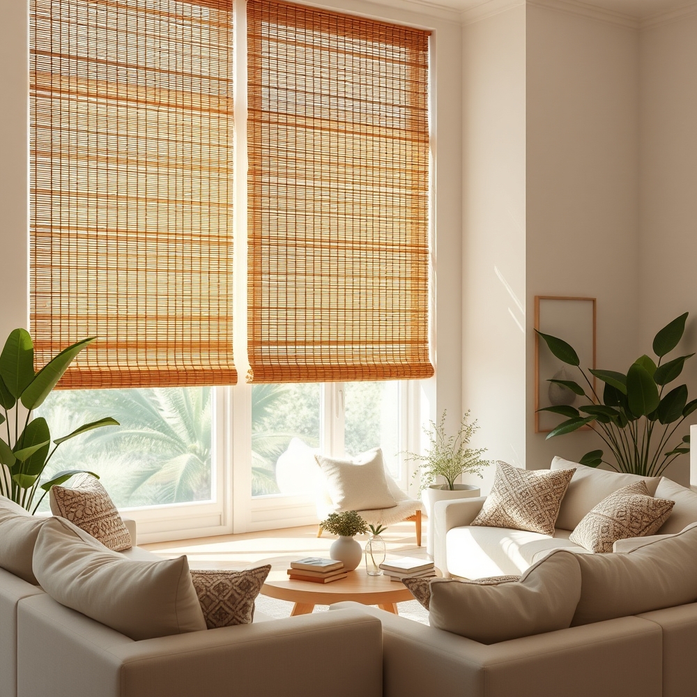 bamboo blinds product view