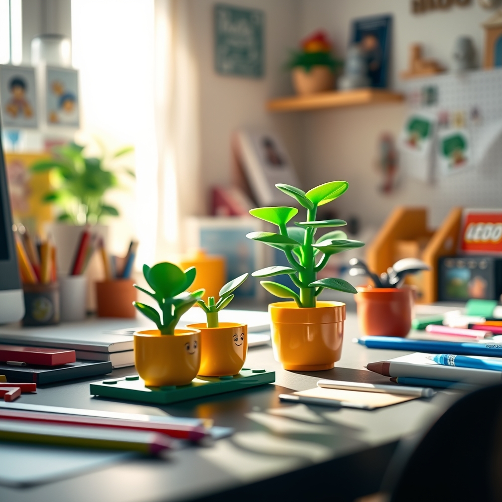 LEGO Plants: 10 Ultimate Steps For Amazing Playroom Decor In 2026 2 LEGO plants in action