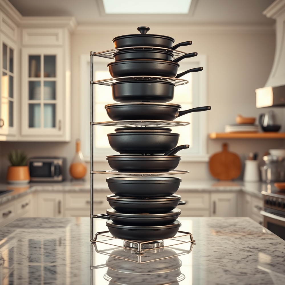 cookware organizer product view
