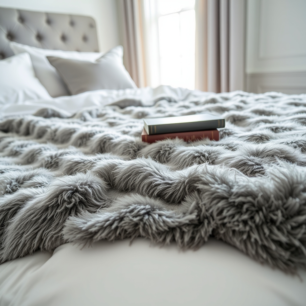 faux fur in action