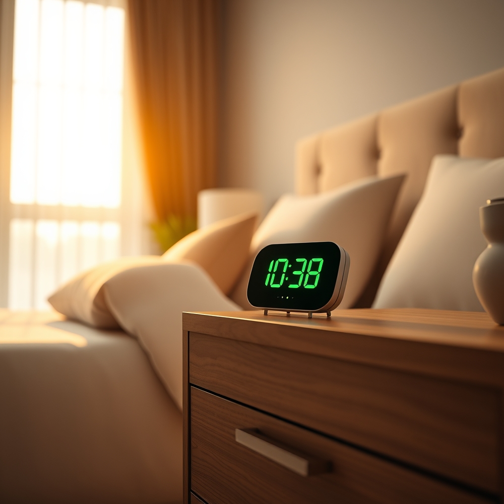 digital clock product view