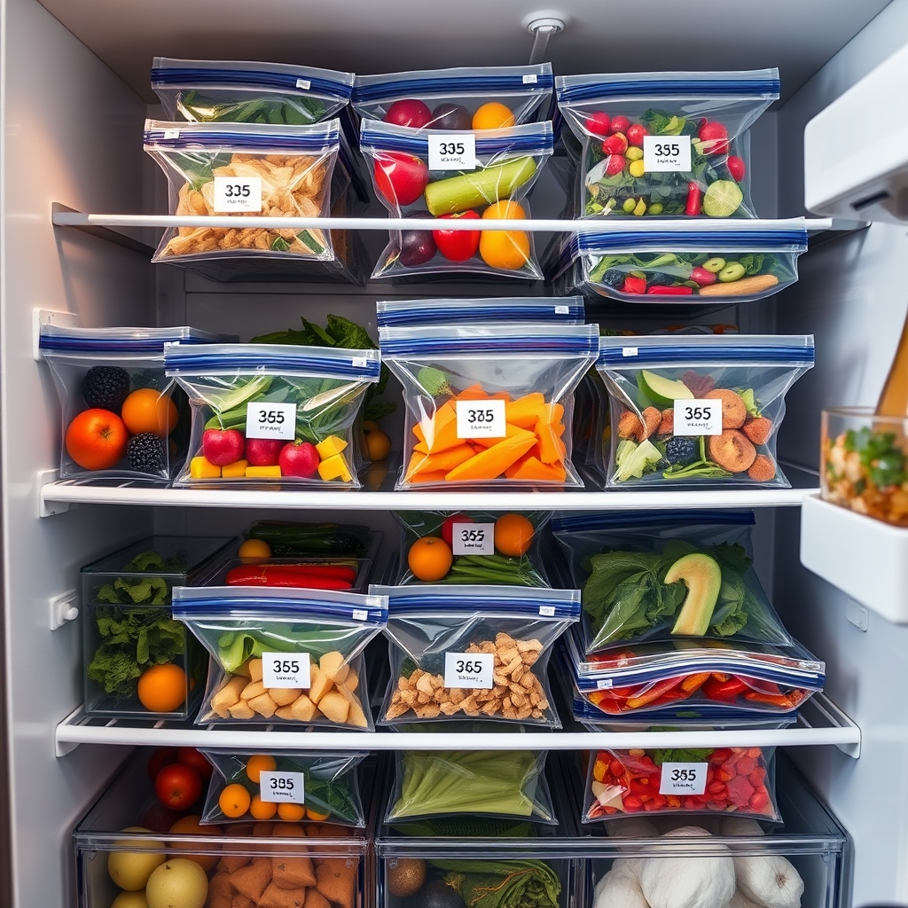 storage bags in action