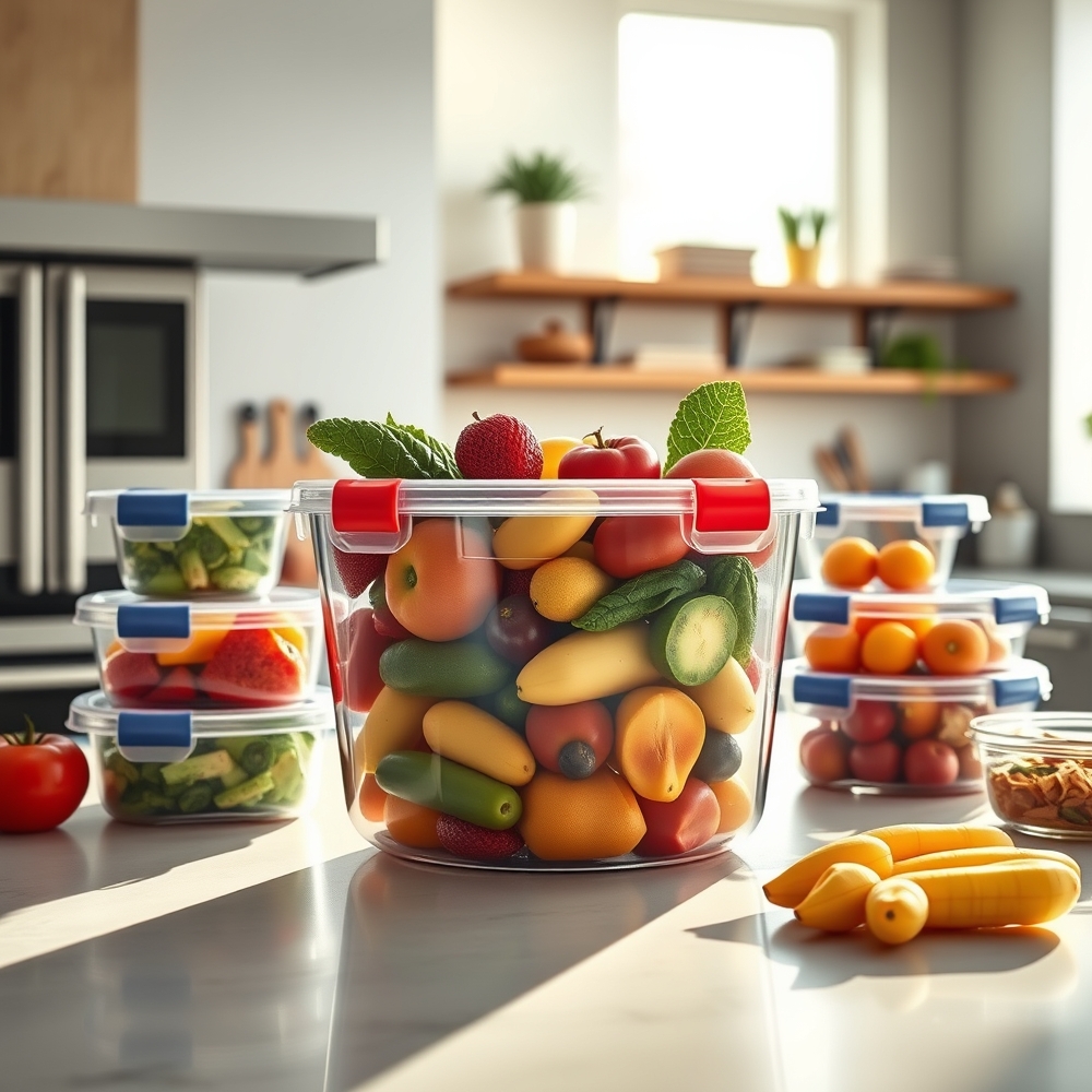 food container product view