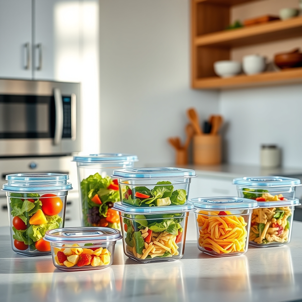 food containers product view