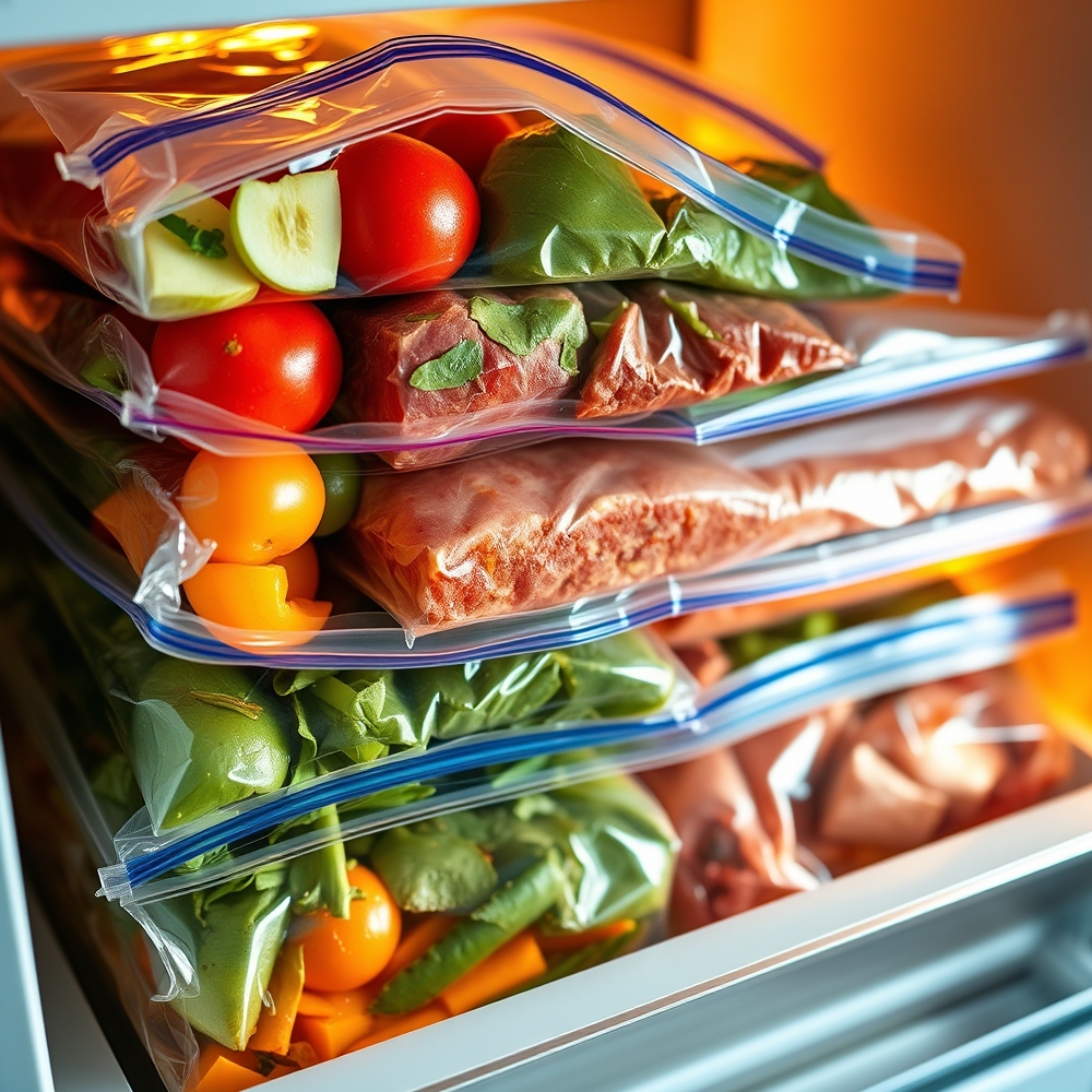 vacuum sealer in action