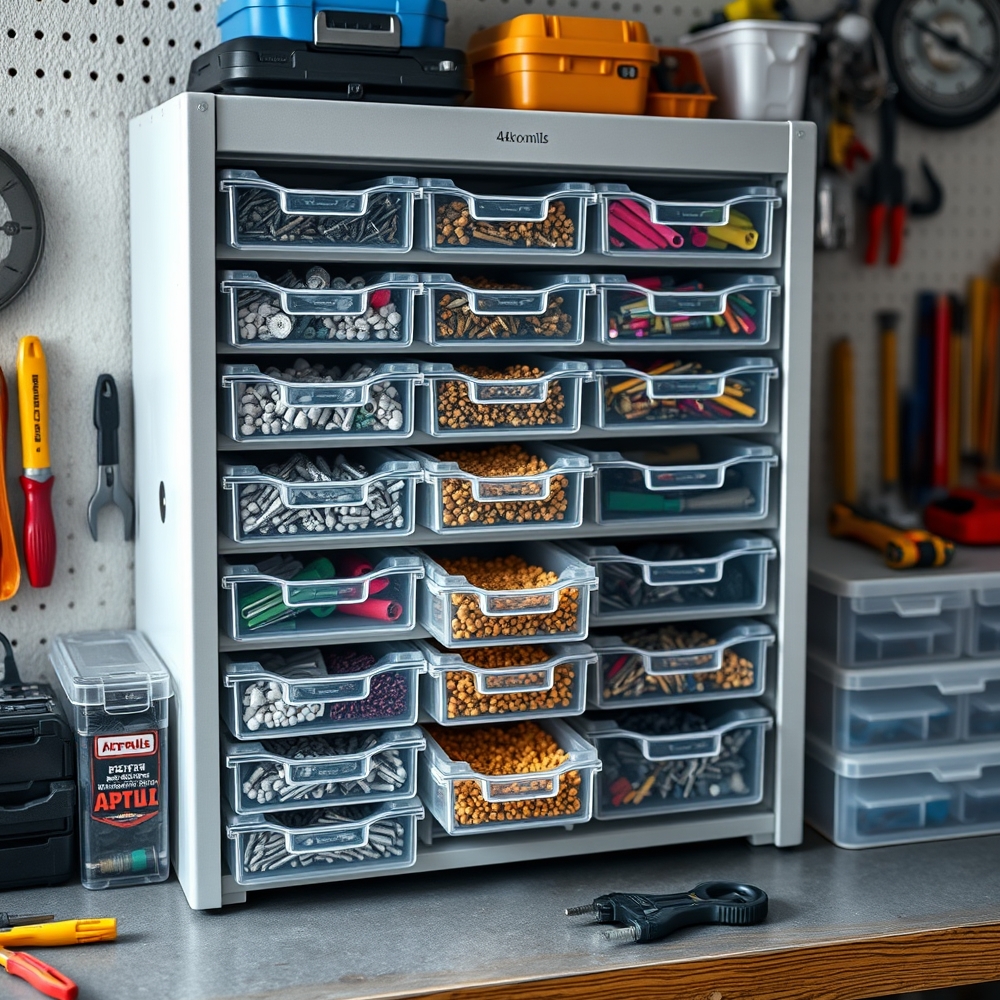 storage cabinet in action