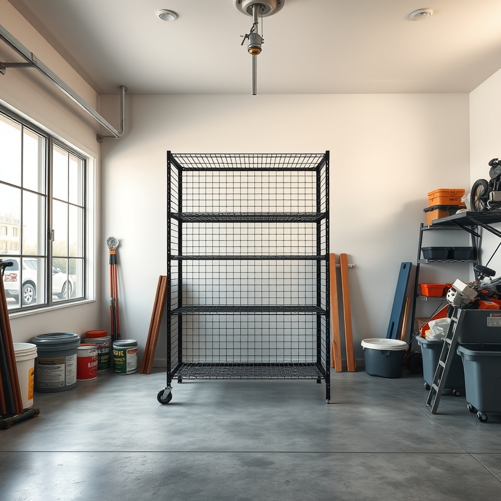garage shelving product view