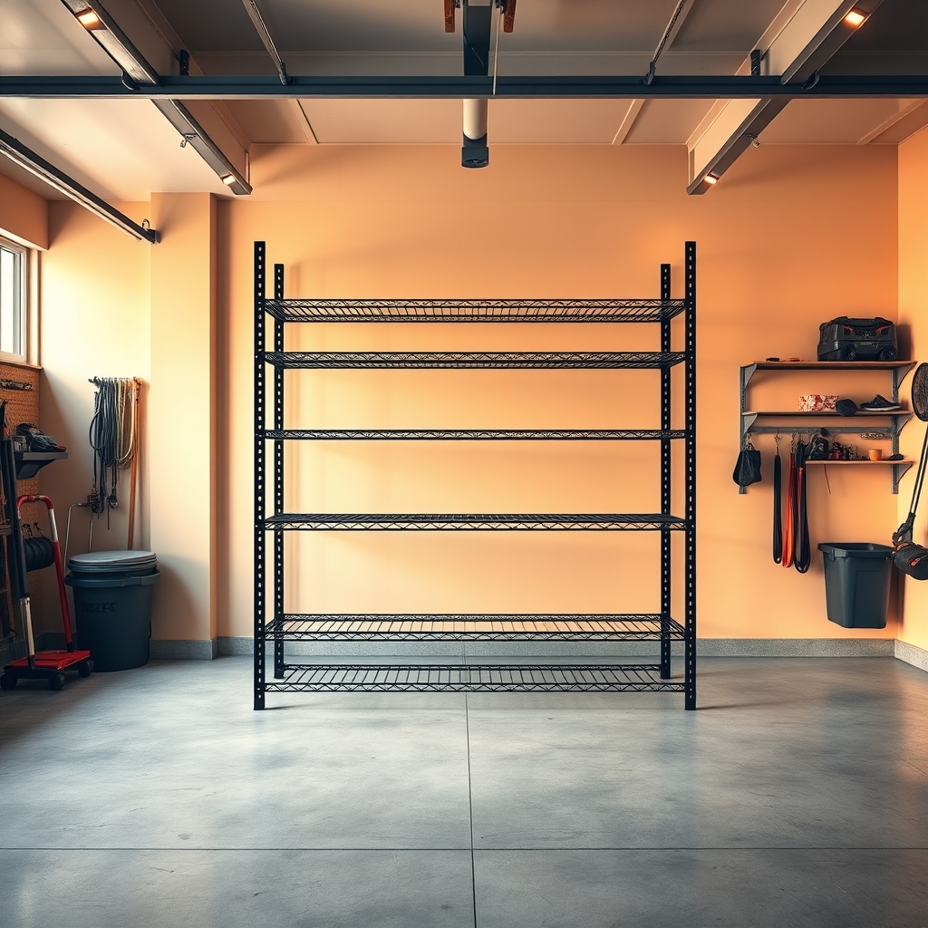 garage shelving product view
