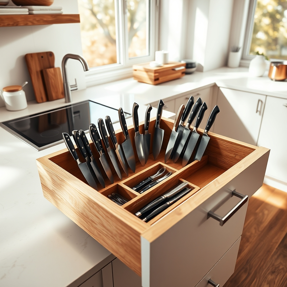 knife organizer product view