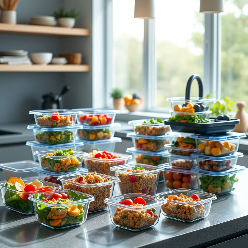 Meal prep product view