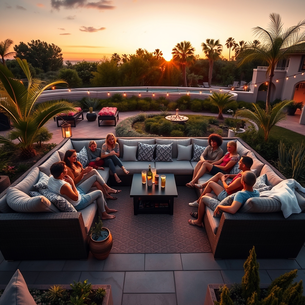modular outdoor sectional sofa - Illustration 3