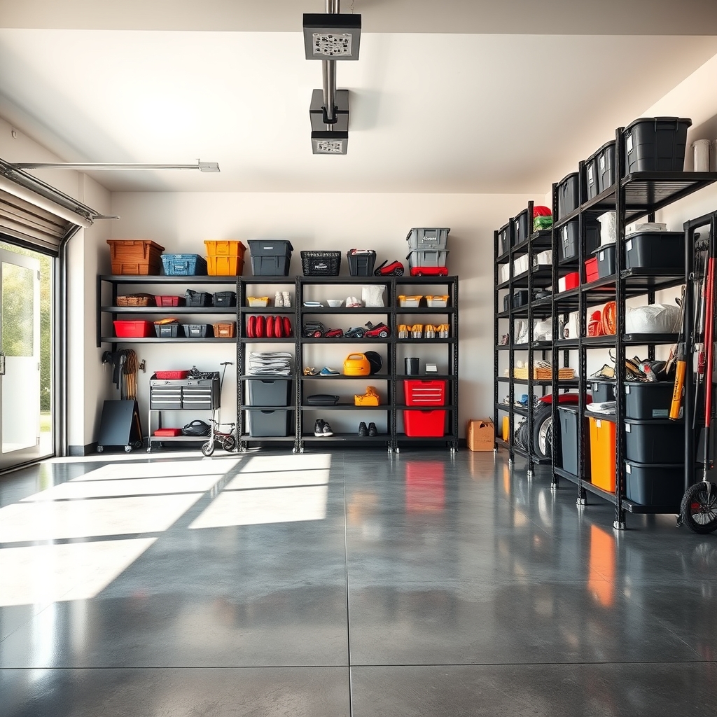 plastic shelving product view