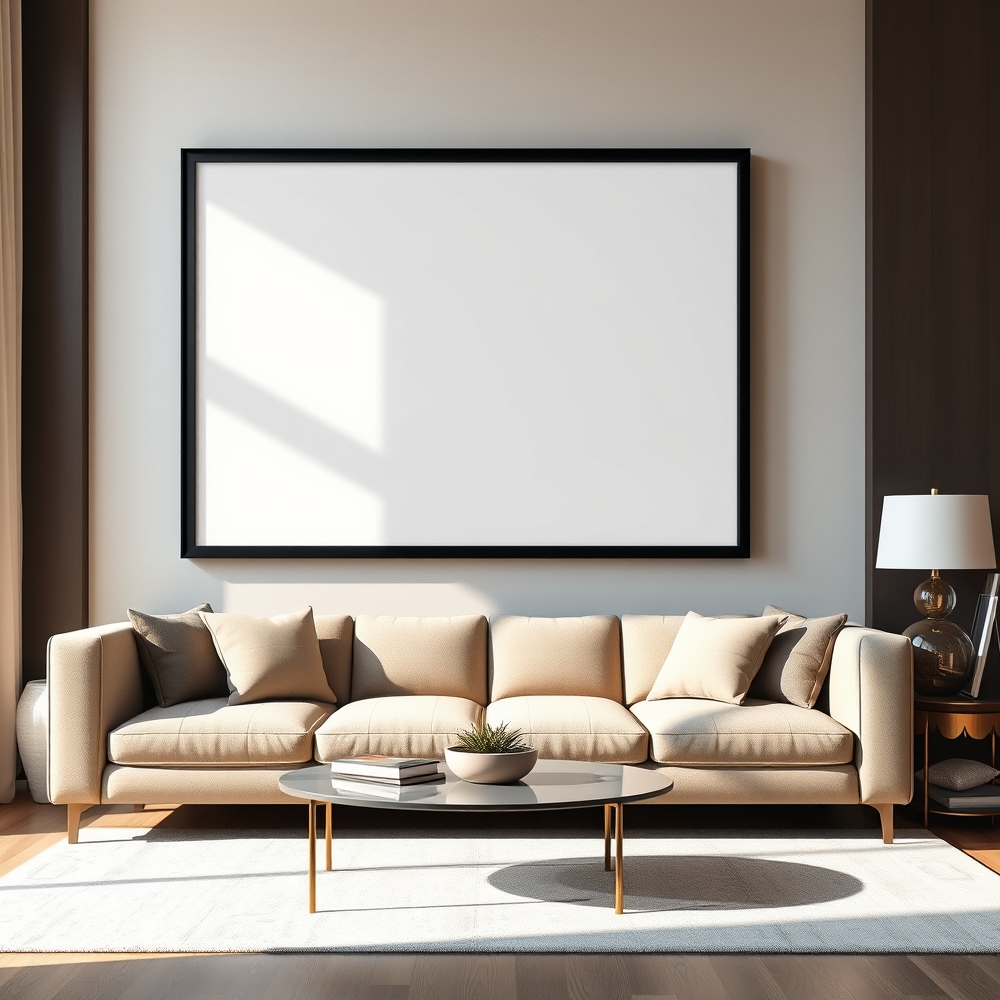 poster frame product view