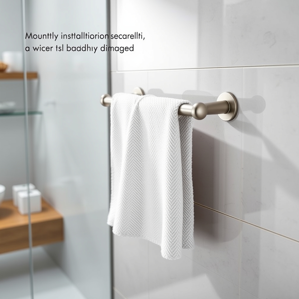 towel bar in action