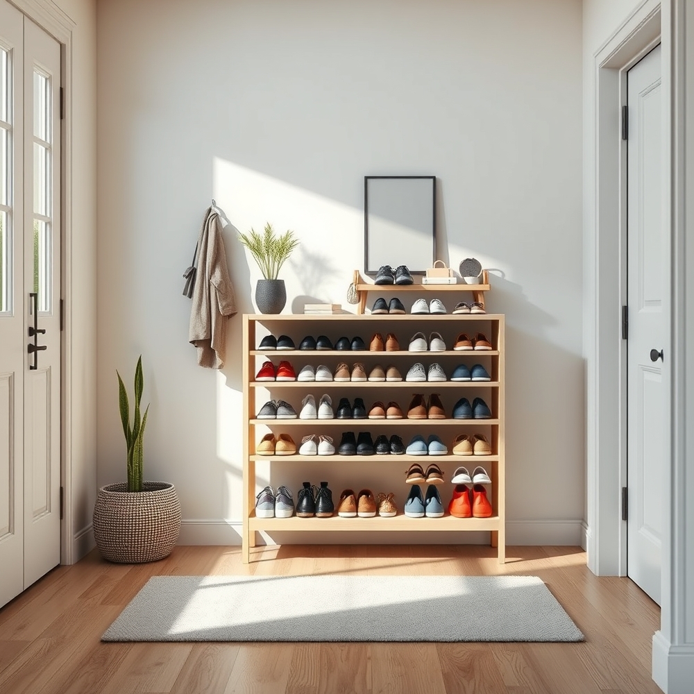 shoe organizer product view