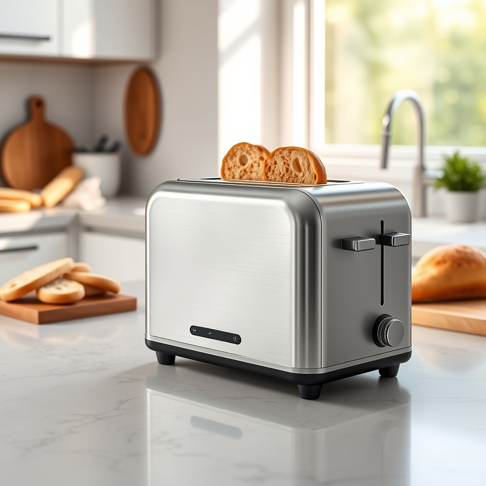 slim toaster product view