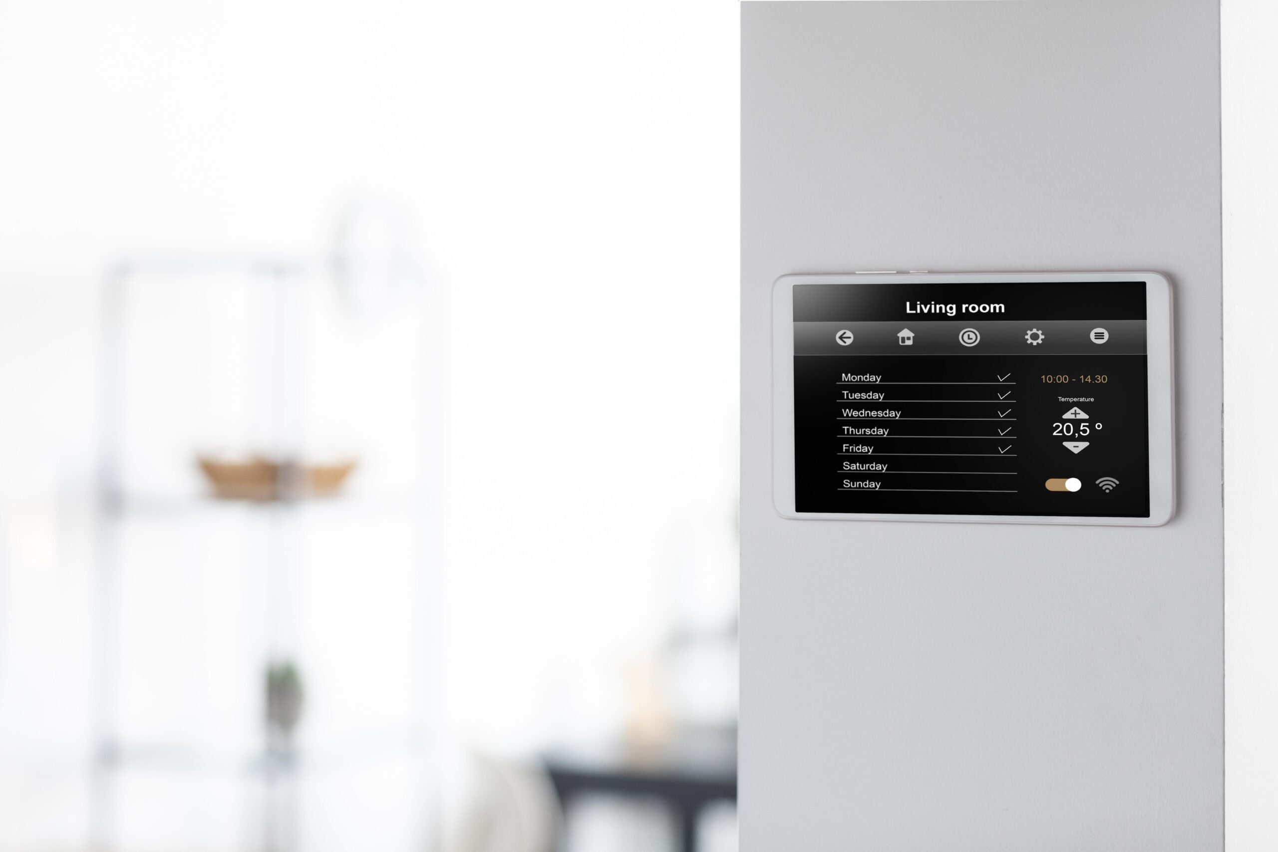 Smart Home Panel Upgrade: 7 Best Ways To Future-Proof Your Home (Proven Guide) 1 smart home tablet wall scaled TheHomeQuality