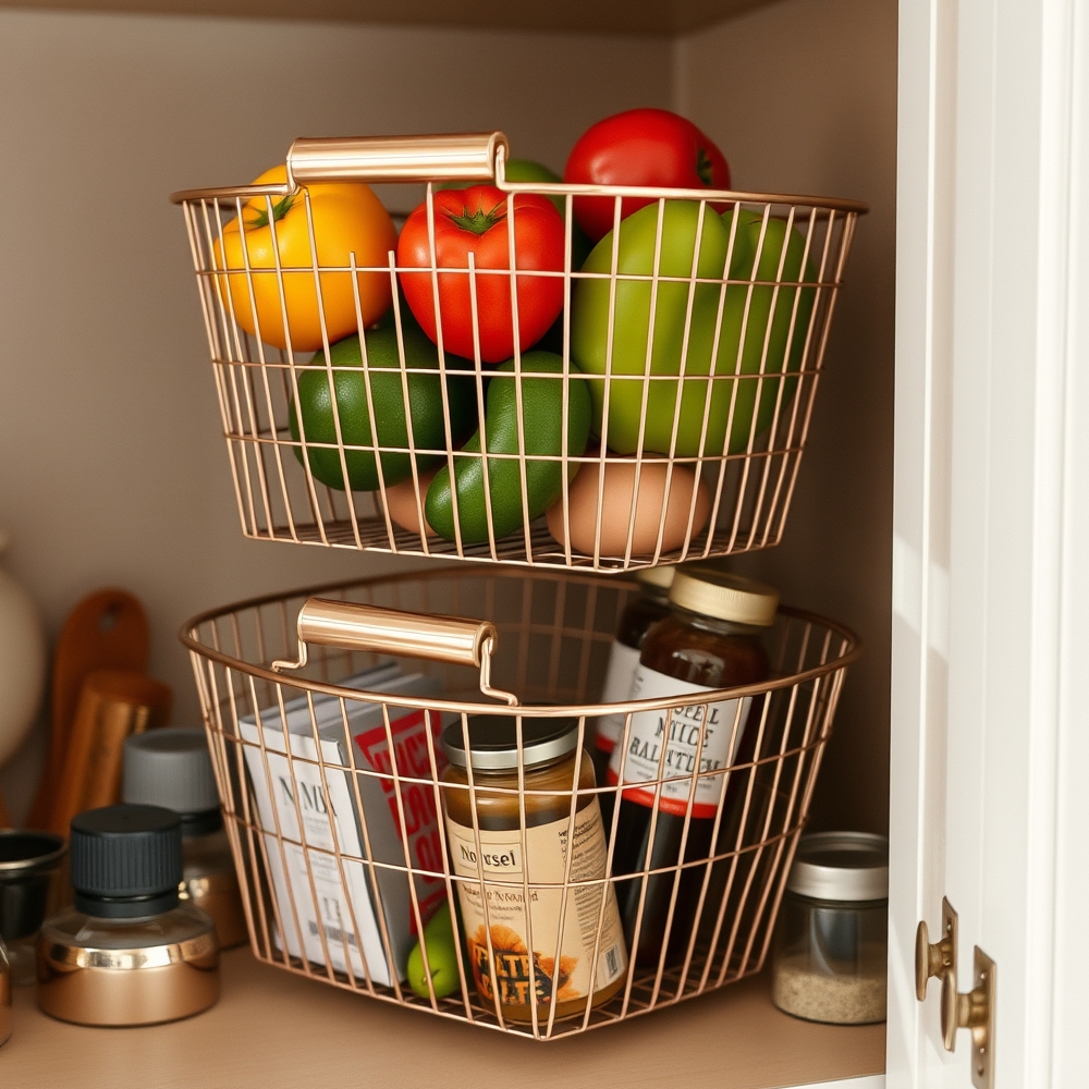 Wire Baskets: 7 Ultimate Checklist for Amazing Kitchen Organization in 2026 2 wire baskets in action