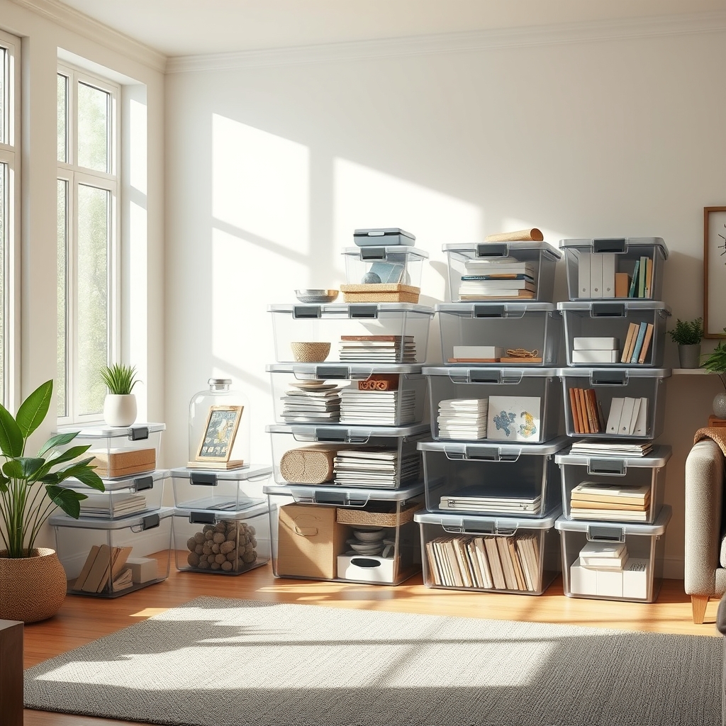 storage bins product view